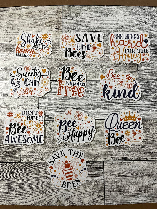 Bees stickers