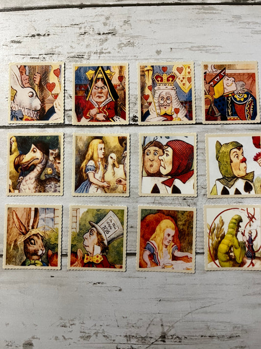 Alice in Wonderland Stickers 3